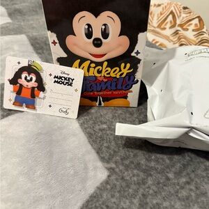 Disney Mickey Family Keychain Card - goofy